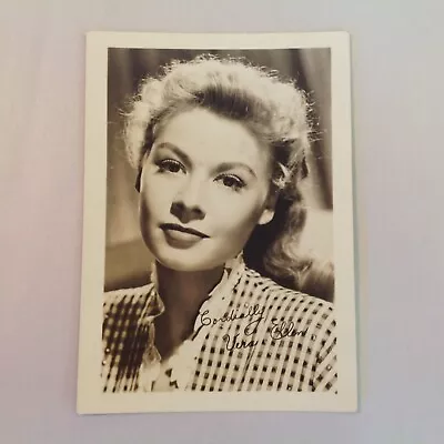 Vtg B&W Studio Publicity Promotional Photo Facsimile Autograph Vera Ellen Dancer • $9.99