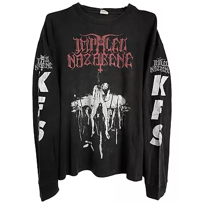 Vintage Impaled Nazarene T-Shirt Size M Darkthrone Gorgoroth Immortal • $150