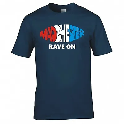 £12.99 • Buy Inspired By Happy Mondays Madchester  Rave On  T-shirt