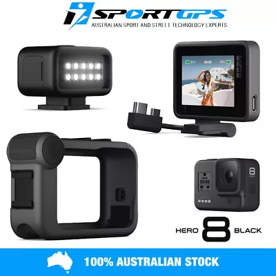 $79 • Buy GoPro HERO8 LIGHT| MEDIA | DISPLAY | Mod Options HERO8 Black AUS Stock Warranty