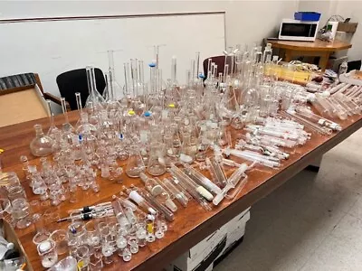 Used Laboratory Glassware Bulk Hundreds Of Units • $999