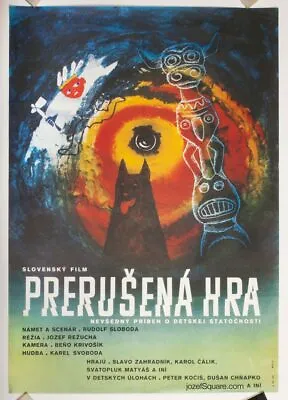 Movie Poster Suspended Game 1979 Graphic Design 70s Cinema Art • £36