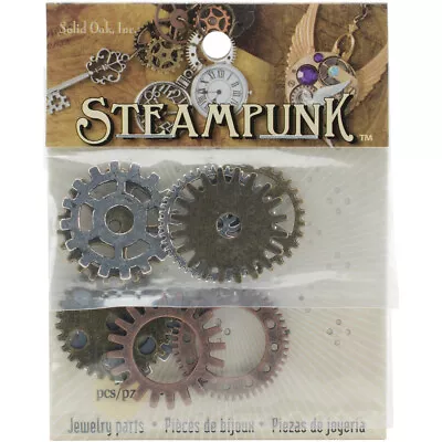 Steampunk Metal Accents 9/Pkg Gears • $8.26