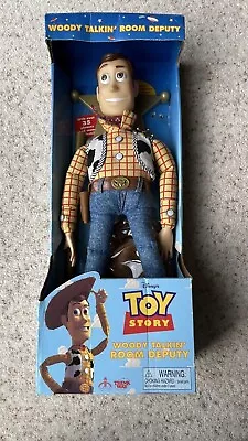 Disney Toy Story Woody Talking  Room Deputy Doll Thinkway Toys 15  Working • £20