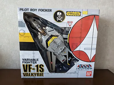 Bandai Macross Robotech Valkyrie VF-1S Roy Focker 1/55 Action Figure Japan Anime • $268