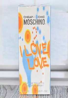 I LOVE LOVE Perfume By Moschino 1.7 Oz. For Women NEW SEALED IN BOX • $21.21