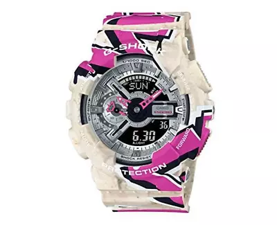 Casio G-Shock Analog/Digital Multicolor Resin Watch GA-110SS-1A / GA110SS-1A • $154.95