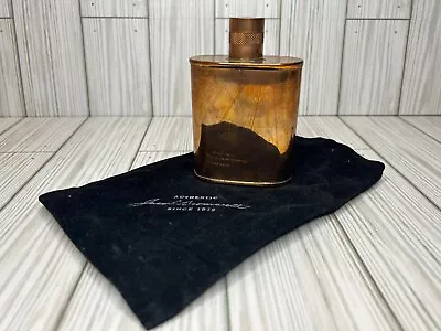 Jacob Bromwell Mini Vermonter Copper Flask Screw Top Unused Original Velvet Bag • $198.99