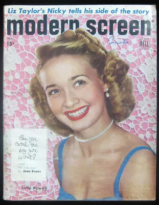 Modern Screen Magazine February 1961 VTG Marilyn Monroe Jane Powell Liz Taylor • $29.99