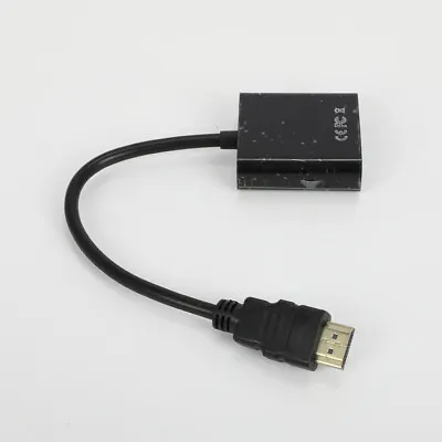 HDMI Male To VGA Female Adapter Converter Cable VGA DVD Video Cables 1080P PC • $1.85