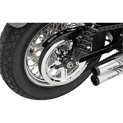 $37.98 • Buy Chrome Rear Belt Pulley Cover Insert For Harley Sportster 1200 Super Low XL1200T