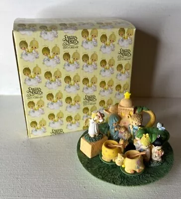 NIB *MINT* Precious Moments Vintage Nativity Mini Tea Set Complete 384585L • $13.99