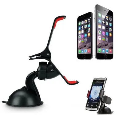 £4.99 • Buy Universal Mobile Phone PDA 360 Windscreen Suction Mount Holder Cradle Stand Car