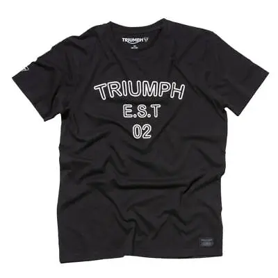 £23 • Buy Triumph Sheene Men's Motorcycle Motorbike Tee T-Shirt Black