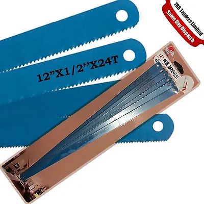 Hacksaw Blades Metal Cutting Heavy Duty Durable Professional Hacksaw Blades Set  • £3.49