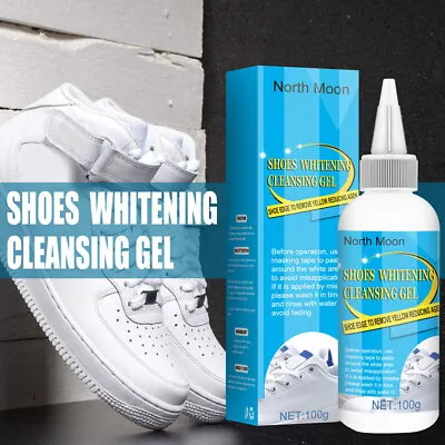 £5.99 • Buy White Shoes Cleaner Kit Whitening Gel Shoe Dirt And Yellow Cleaning Foam Cleaner