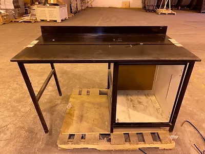 Laboratory Desk W/ Epoxy Counter Top & Backsplash 60x31x35 • $396