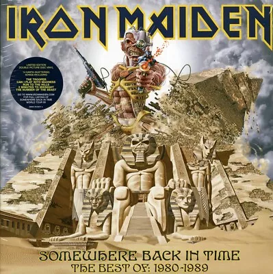 VINYL Iron Maiden - Somewhere Back In Time: The Best Of: 1980-1989 • $35.33