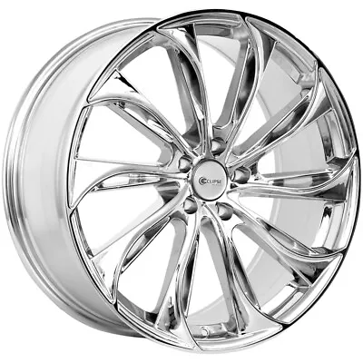 Eclipse 106 22x8.5 5x4.5  +38mm Chrome Wheel Rim 22  Inch • $414