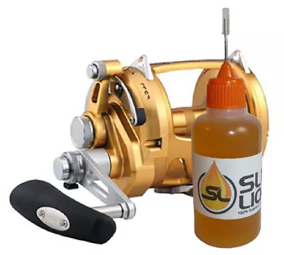 Slick Liquid Lube Bearing 100% Synthetic Oil For All Conventional Saltwater Reel • $9.97