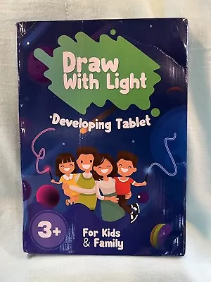 Light Drawing Board Draw With Light Fun And Developing Toy Fluorescent Luminous • $14