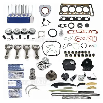 Engine Rebuild Overhaul Kit Oversize 83.01mm (+0.5) 23mm For VW Audi 2.0T EA888 • $761.40