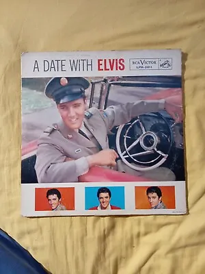 Elvis Presley A Date With Elvis Lp • $62.17