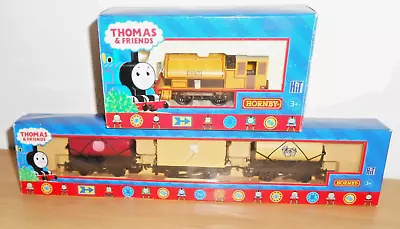 Hornby R9048 Thomas & Friends 0-6-0pt   Ben  Loco With R9095  3 T&f Wagons Boxed • £99.99