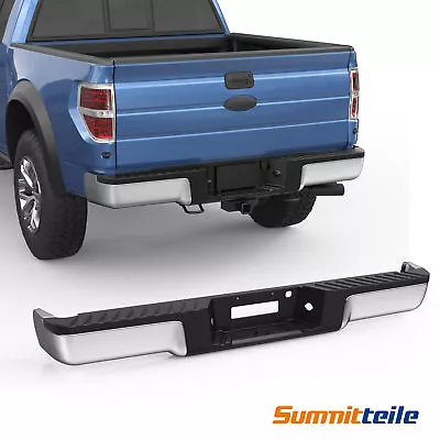 Chrome Rear Bumper For 2004-2006 Ford F-150 Fleetside/Styleside W/o Sensor Holes • $176.78