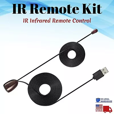 IR Infrared Remote Control Extender Receiver USB Emitter Repeater Media System • $10.25