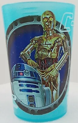Star Wars C-3PO & R2-D2 Blue Zak! Designs Child Tumbler Cup Plastic #14157 4.5 T • $10.99