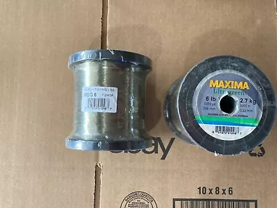 Maxima Ult Green / Chameleon Fishing Line 3300yd  6# (Select One) NIP • $74.99