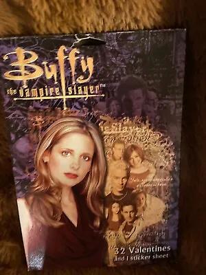 Buffy The Vampire Slayer 2003 Valentine's Day Cards + Stickers UNOPENED New • $39.99