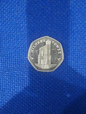 Isle Of Man Milner's Tower 50p Coin 2016 • £2.70