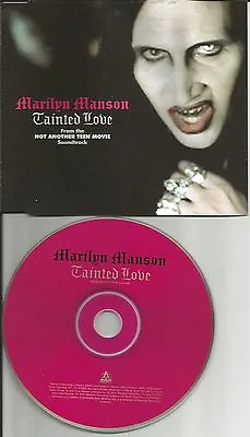 MARILYN MANSON Tainted Love W/UNRELEASED& MUSE Please CD Single USA Seler SEALES • $34.99