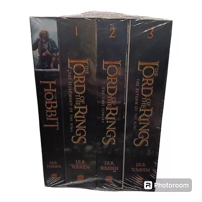 The Hobbit And The Lord Of The Rings By J R R Tolkien (English) Boxed Set Book • $18.67