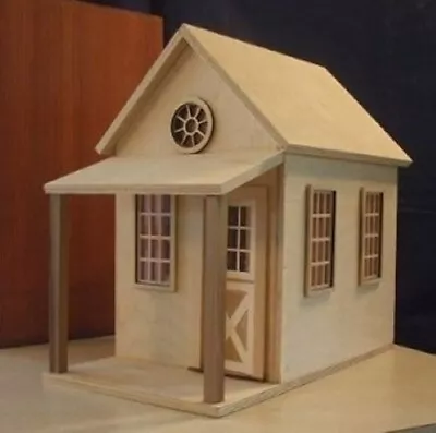 Dollhouse Miniature Garden Shed - Assembled And Unfinished • $112
