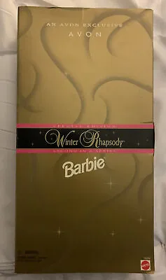 $20 • Buy Barbie New 1996 Winter Rhapsody Avon Special Edition 16354
