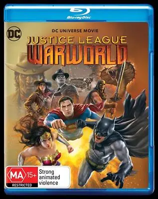 $24 • Buy Justice League - Warworld (Blu-ray, 2023) REG B
