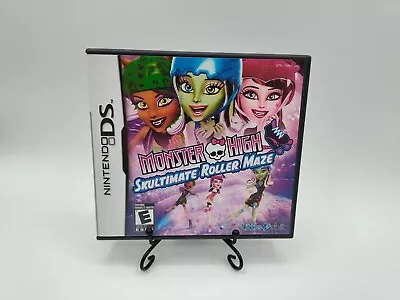 Monster High: Skultimate Roller Maze Nintendo DS CASE & MANUAL ONLY • $9.96