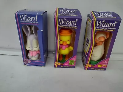 Wizard Decorative Air Freshener Wax Collectible Bunny Duck Goose Assorted • $12.99