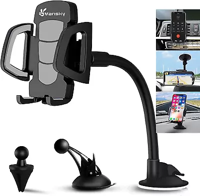 Vansky Car Phone Holder Mount 3-In-1 Universal Cell Phone Holder Car Air Vent H • $65.95