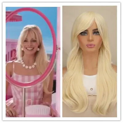 UK Barbie Cosplay Wig Costume Women Halloween Party Props Girl Gift 4 Styles • £3.25