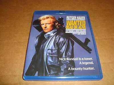 Wanted: Dead Or Alive (Blu-ray 1986 Special Edition) Ships Fast! (See Below!) • $19.99