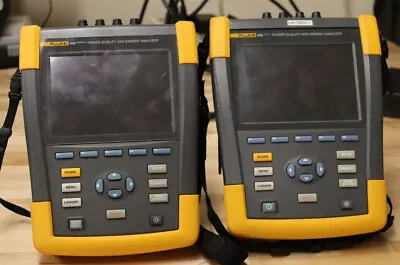 Fluke 435-II Three-Phase Power Quality And Energy Analyzer Lot Of TWO AS IS READ • $2000