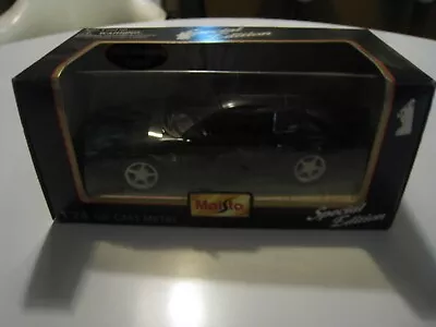 Vintage Motormax 1999 Ford Mustang Cobra 1:24 Scale Model Car In Box Black • $34.99