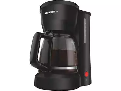5-Cup* Coffee Maker Kitchen Coffee Machine Compact Design Black CM0700B • $24.99