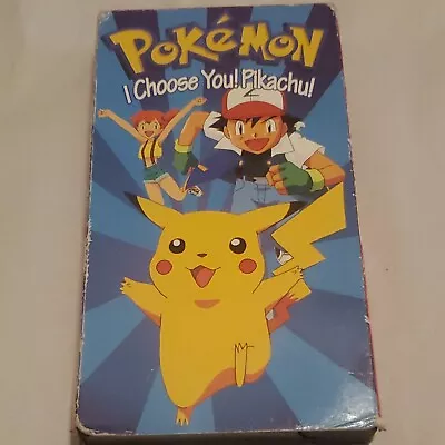 Pokemon Vol. 1: I Choose You Pikachu (VHS 1998) • $7.19