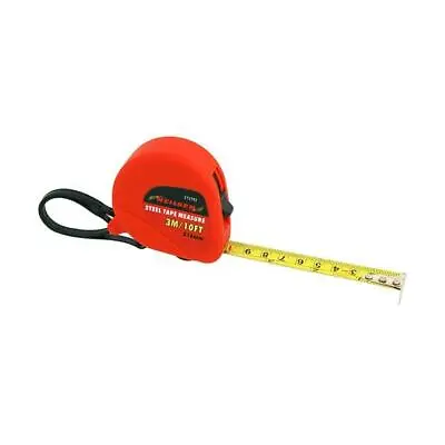 3m  Retractable Metal Tape Measure Grip Lock Metric & Imperial Measuring 10ft • £5.40