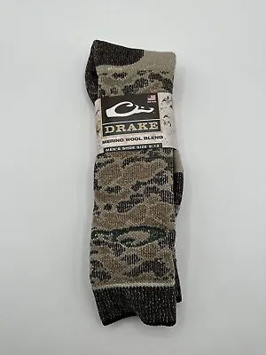 Drake Men's 80% Merino Wool Over The Calf  Boot Socks 1 Pair Pack • $13.99